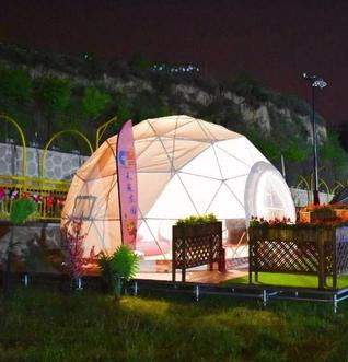 陕西河南球形帐篷-室外浪漫乐园